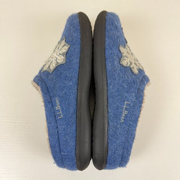 Women's L.L.Bean Wool Slipper Clog - Picture 5 of 9